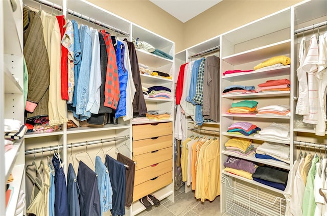 view of spacious closet