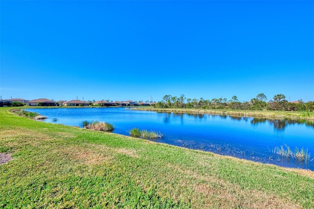 property view of water