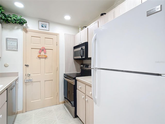 kitchen featuring stainless steel appliances