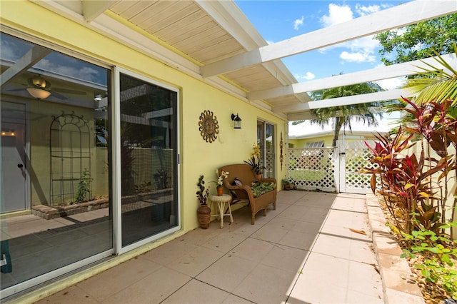 view of patio / terrace