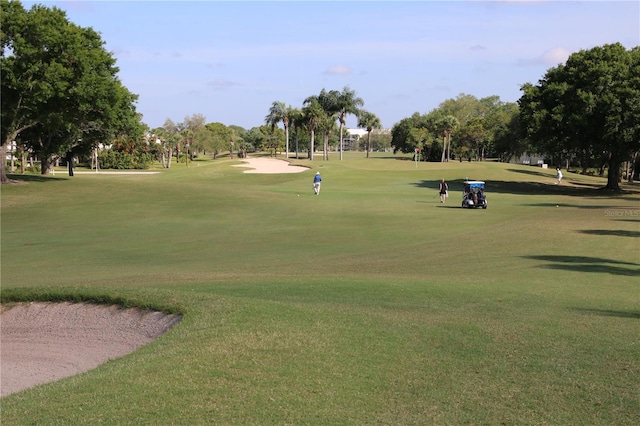 surrounding community featuring a yard