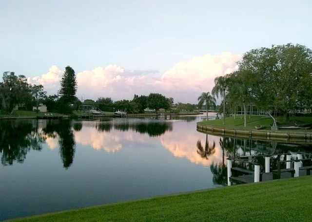 property view of water