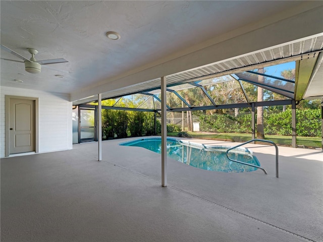 1678 Quail Lake Dr, Venice, FL 34293 - swimming pool with a patio area and a lanai
