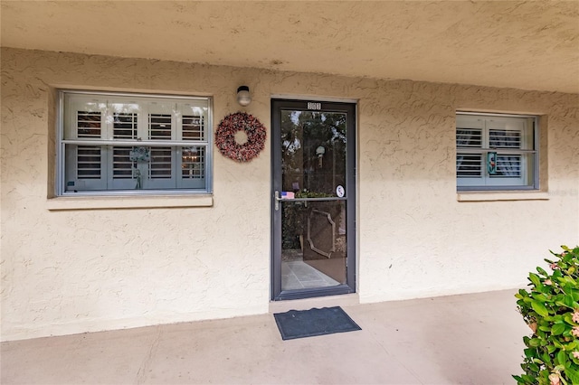 view of entrance to property