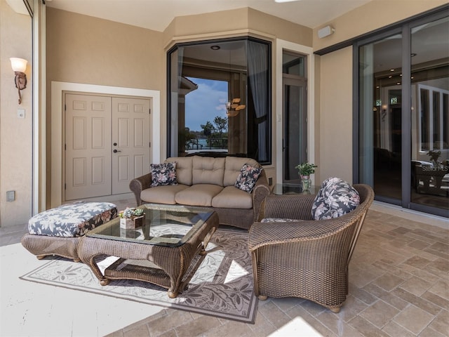 view of living room