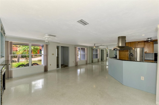 view of unfurnished living room