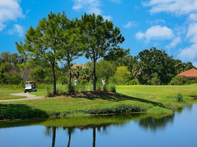 property view of water