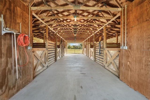 view of stable