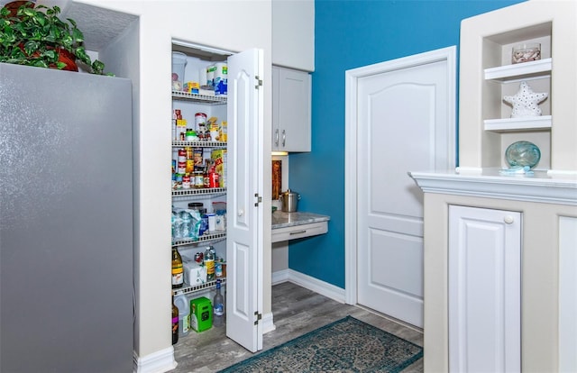 view of pantry