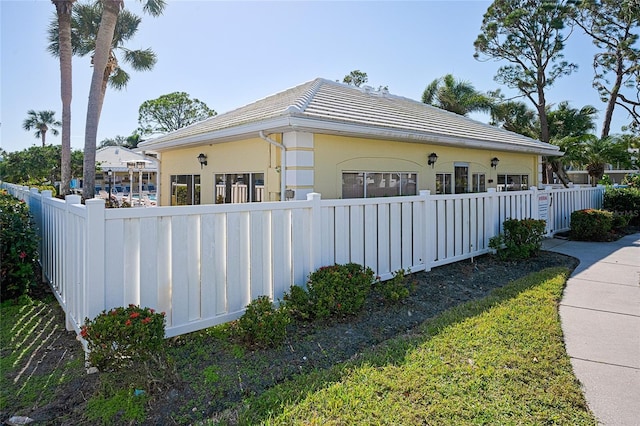 view of home's exterior