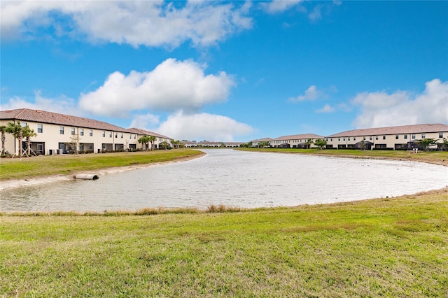 property view of water