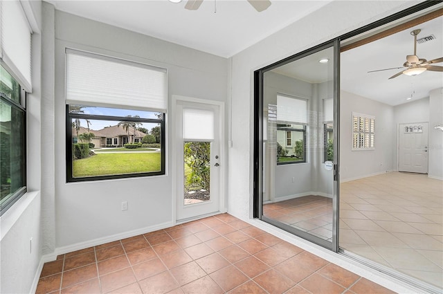 4575 Cancello Grande Ave, Venice, FL 34293 - interior space with plenty of natural light and ceiling fan