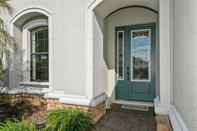 view of property entrance