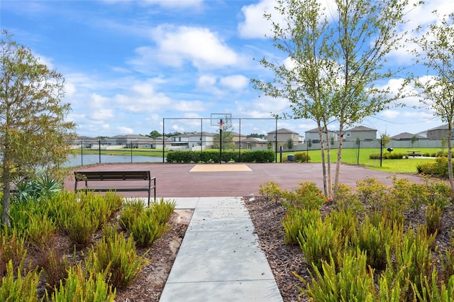16766 Carlton Pond St, Wimauma, FL 33598 - view of property's community with tennis court