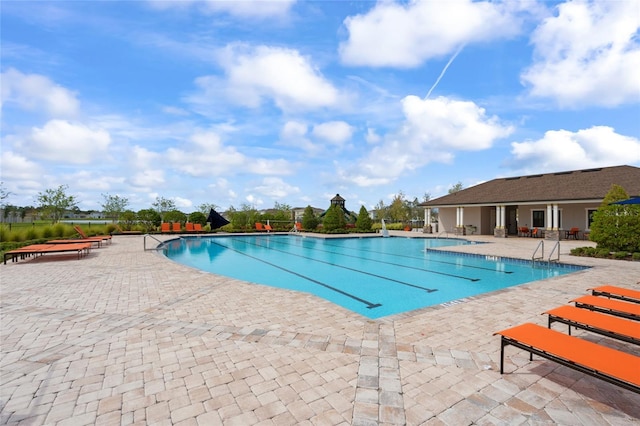 16766 Carlton Pond St, Wimauma, FL 33598 - view of pool with a patio