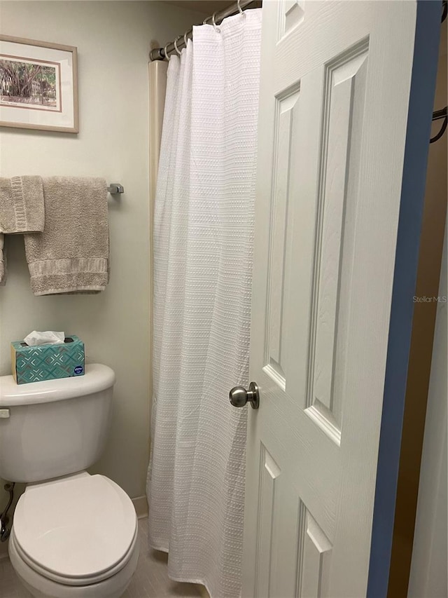 bathroom with toilet