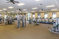 view of exercise room