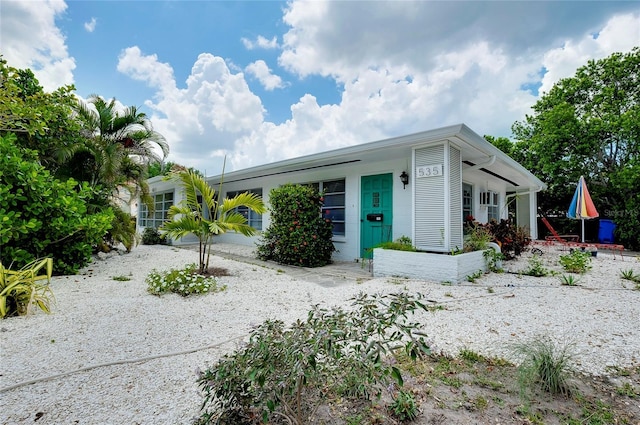 view of ranch-style house