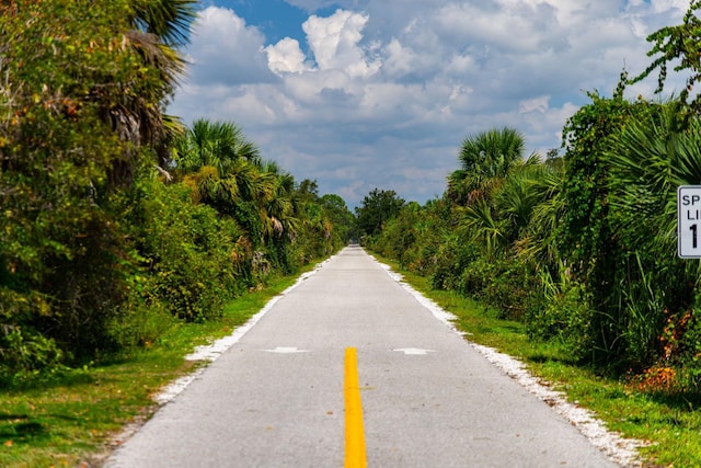 view of road