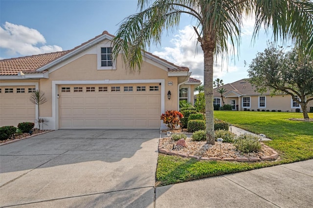 view of front of house featuring a front yard