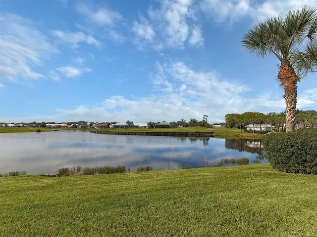 property view of water
