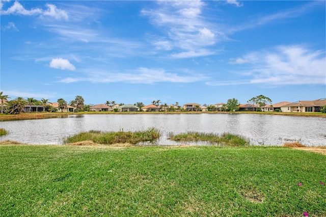 property view of water