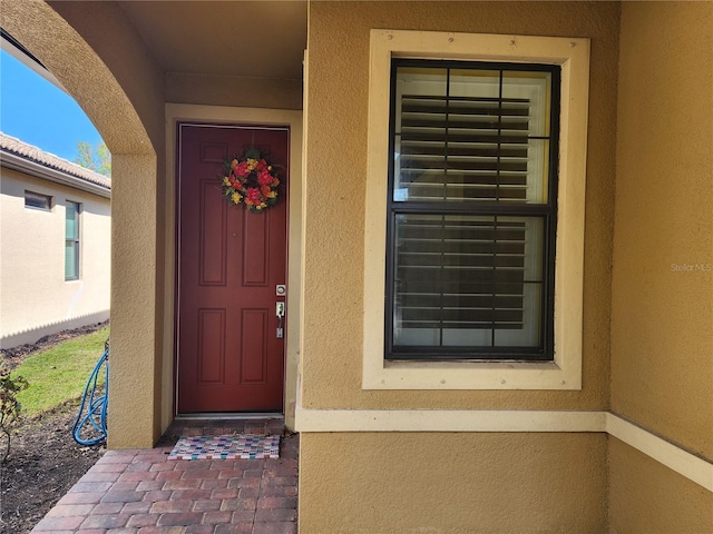 view of entrance to property