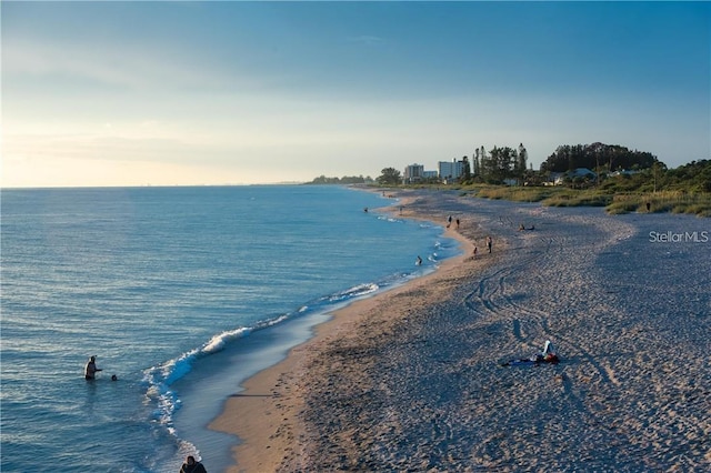 water view featuring a view of the beach