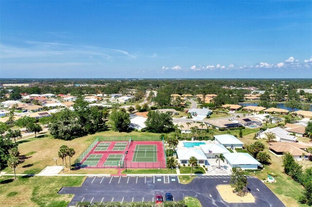birds eye view of property featuring a residential view