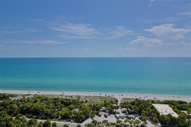 water view with a beach view