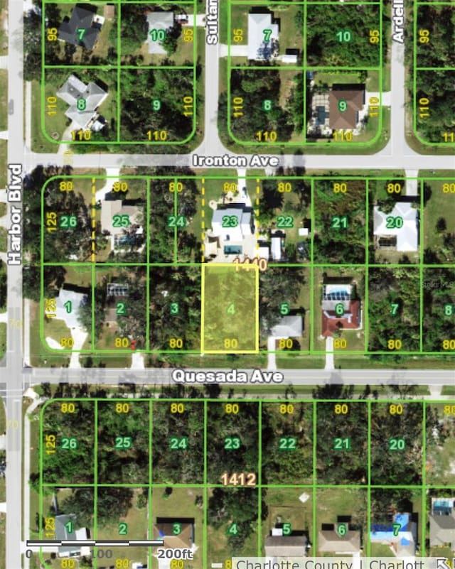 21450 Quesada Ave, Port Charlotte FL, 33952 land for sale