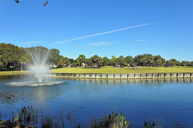 property view of water