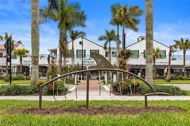 view of jungle gym