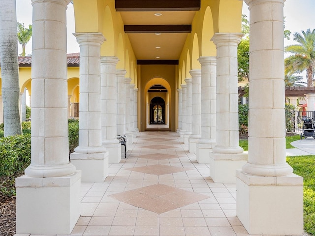 view of property entrance