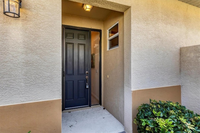 view of property entrance