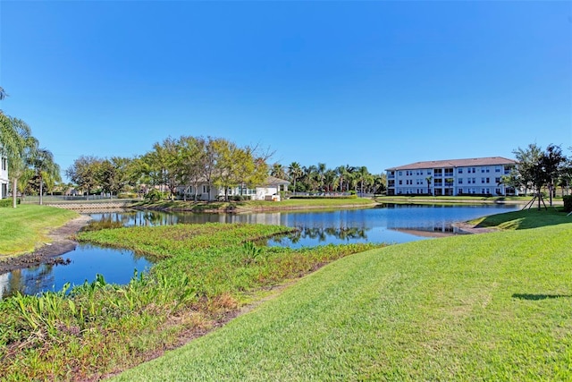 property view of water