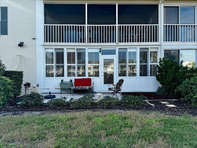 view of rear view of house