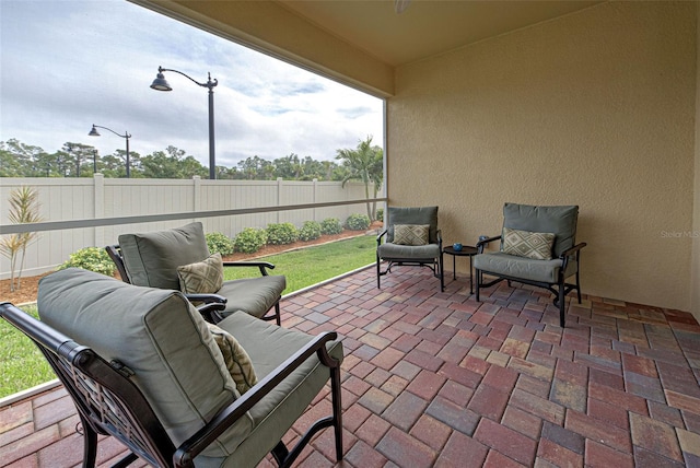 view of patio