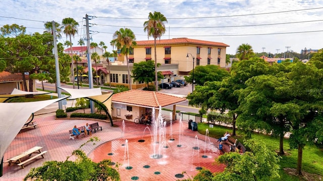 view of community