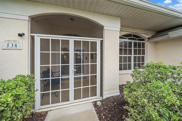 view of entrance to property