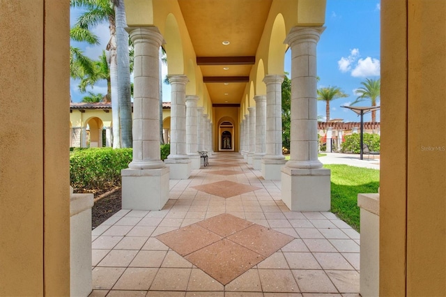 view of patio