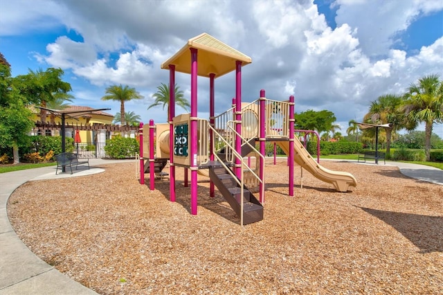 view of playground