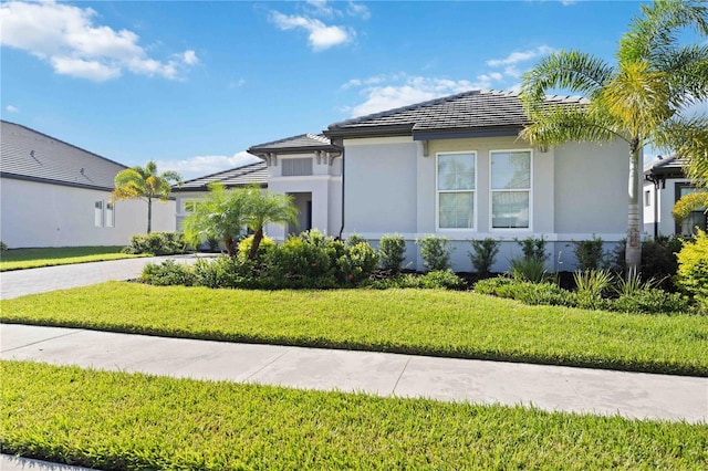 view of property exterior featuring a yard