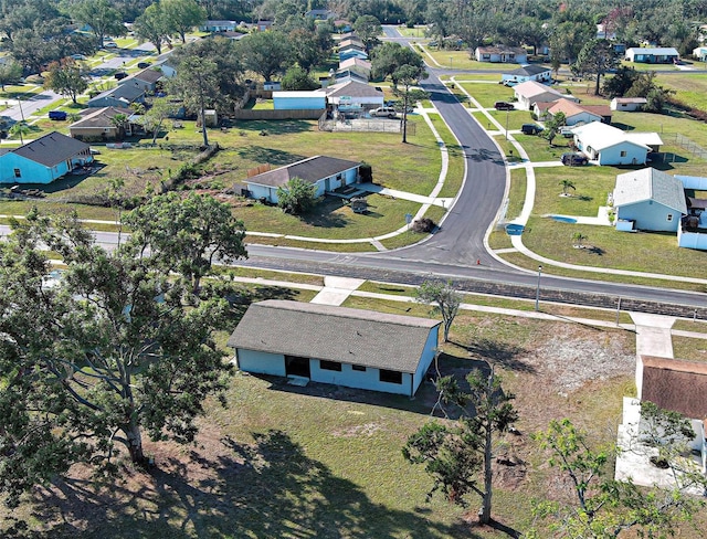 bird's eye view featuring a residential view