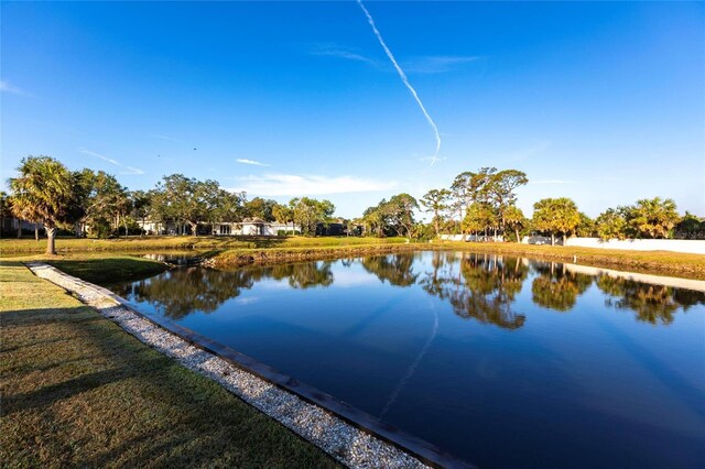 property view of water