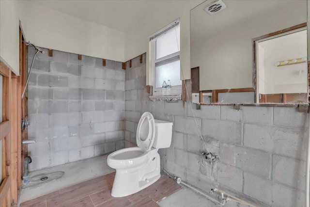 bathroom with toilet