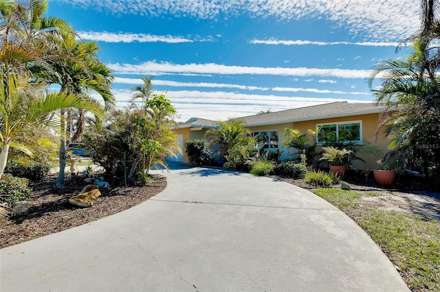 view of ranch-style house