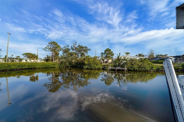 property view of water