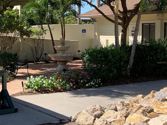 view of patio / terrace with fence