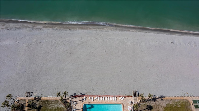 627 Alhambra Rd Unit 601, Venice, FL 34285 - bird's eye view of a pool